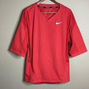 Nike 897383 657 Hot Baseball Jacket Short Sleeve Mens SZ XS